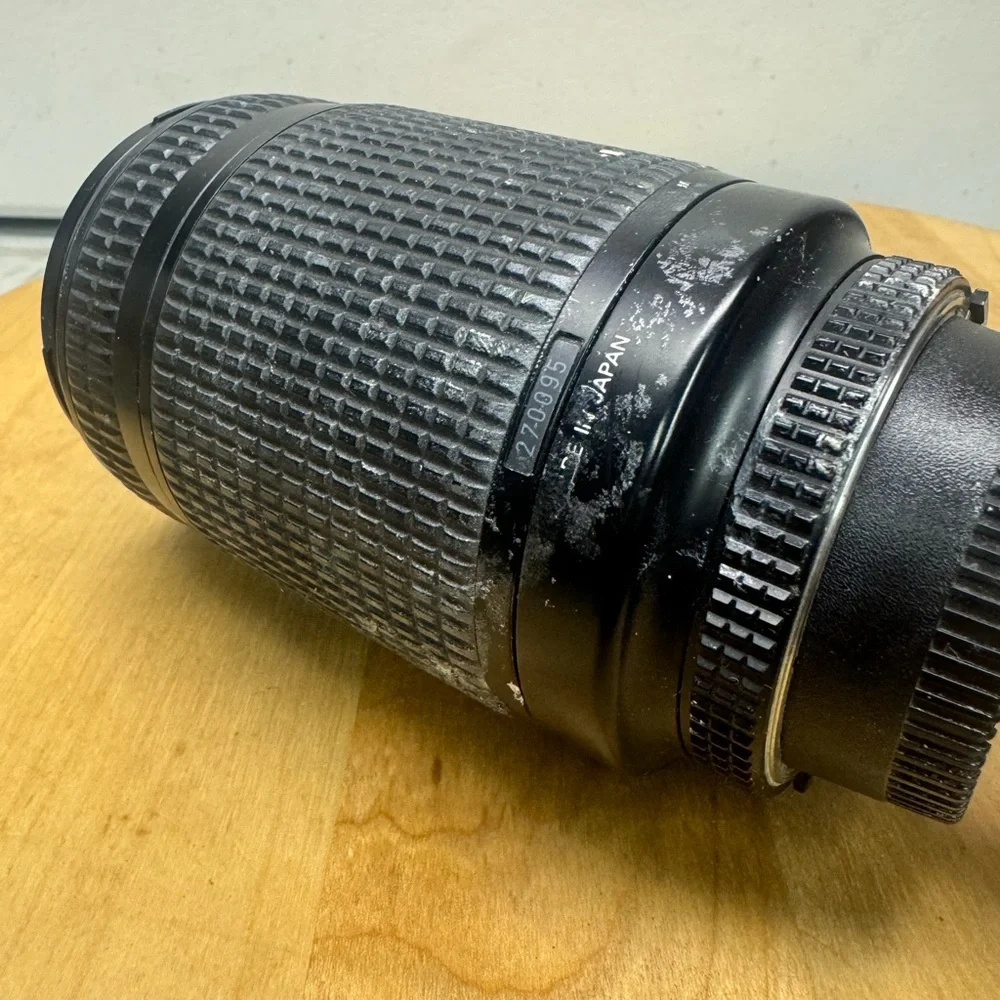 Nikon N2020 AF Camera & 70-210mm /70-300 1:4-5.6 Lenses +Accessories Untested
